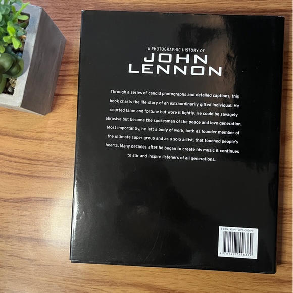 A Photographic History of John Lennon Hardcover Book - Picture 2 of 5